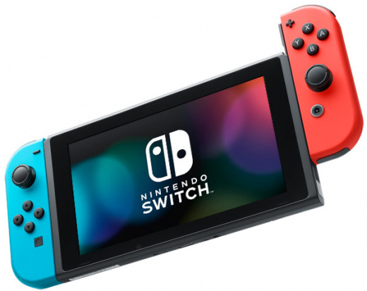 Игровая приставка Nintendo Switch красный/синий, картинка 3
