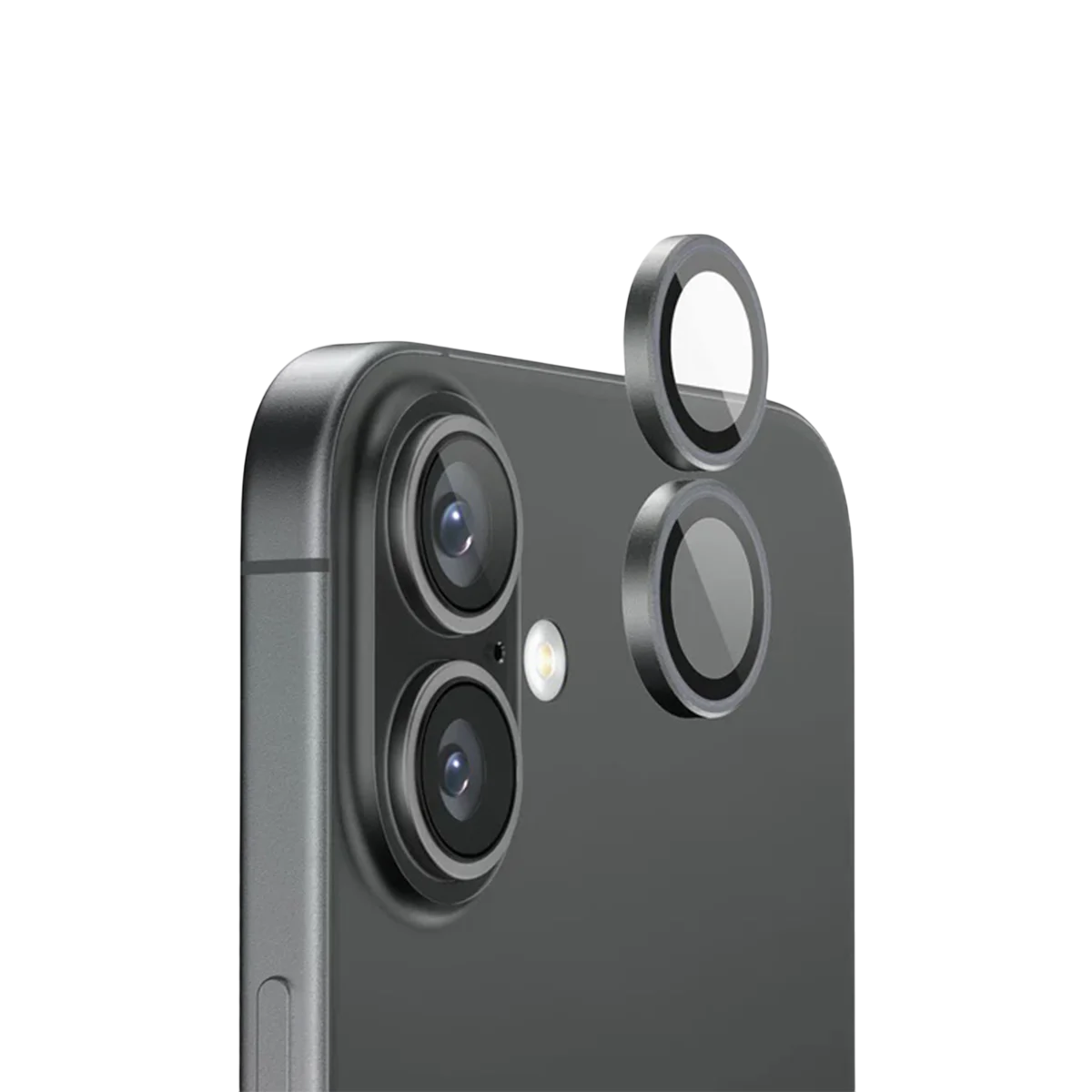 Защитное стекло для камеры iPhone 17 Breaking, Black