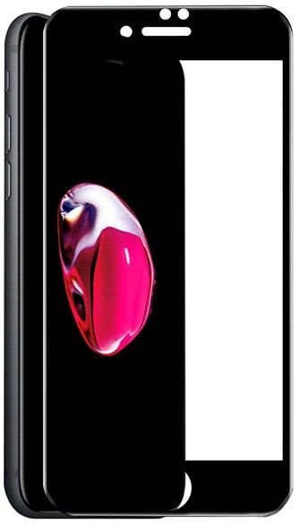 Защитное стекло iPhone 7/8 Plus 6D Black, слайд 1