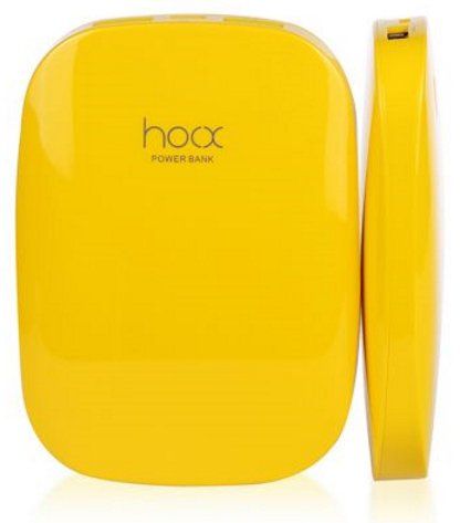 Внешний аккумулятор Hoox Magic Stone 6000mAh 2 USB - Yellow, картинка 2
