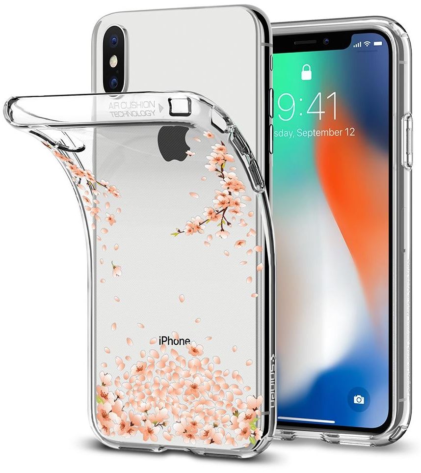 Чехол SGP iPhone X Liquid Crystal Blossom Crystal Clear, слайд 3