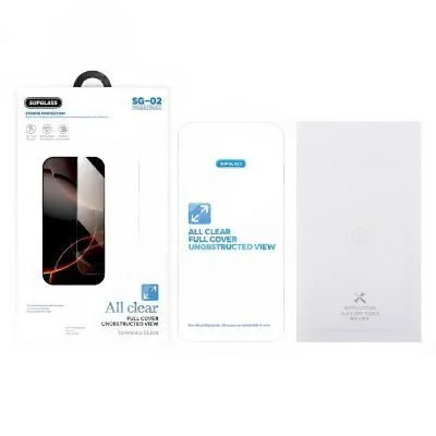 Защитное стекло SupGlass Tempered Glass All Clear SG-02 для iPhone 16 Pro Max, картинка 1