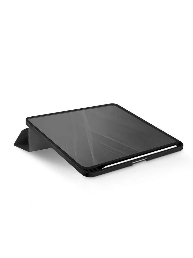 Чехол UNIQ Camden Secure and Charge Apple Pencil для iPad Mini 6 (2021), серый, картинка 2