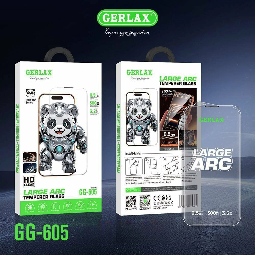 Защитное стекло GERLAX GG-606 360 Privacy для iPhone 16 Pro Max