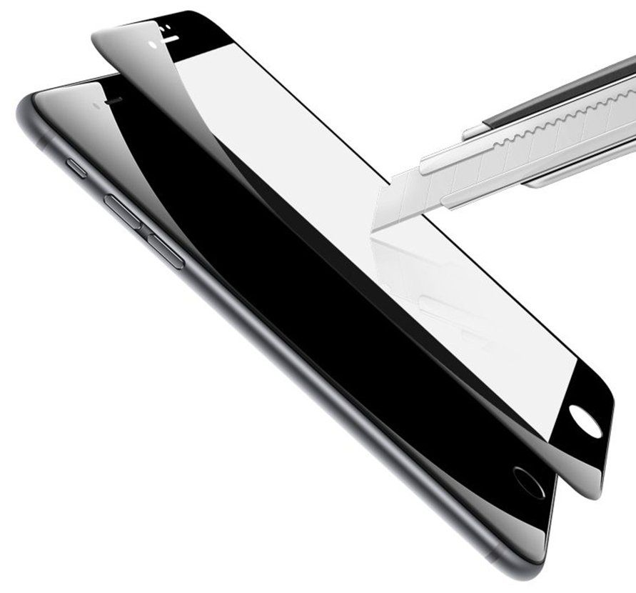 Защитное стекло Защитное стекло Tempered Glass 4D iPhone 7 Plus  Black, слайд 2