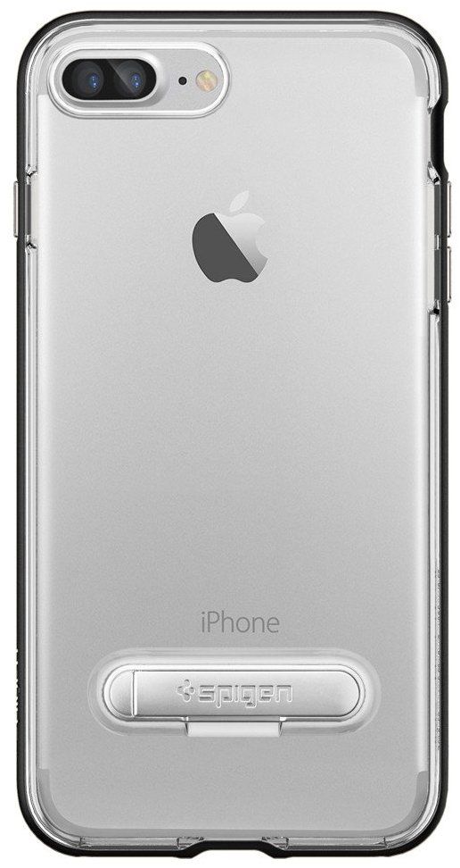 Чехол SGP iPhone 7 Plus Crystal Hybrid Black, картинка 2