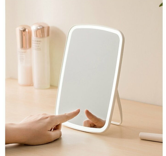 Зеркало с подсветкой для макияжа Xiaomi Jordan Judy LED Makeup Mirror - White, картинка 3