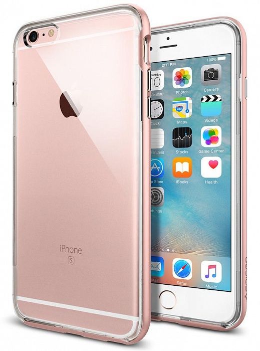 Чехол SGP iPhone 6S Plus Neo Hybrid EX - Rose Gold, слайд 4