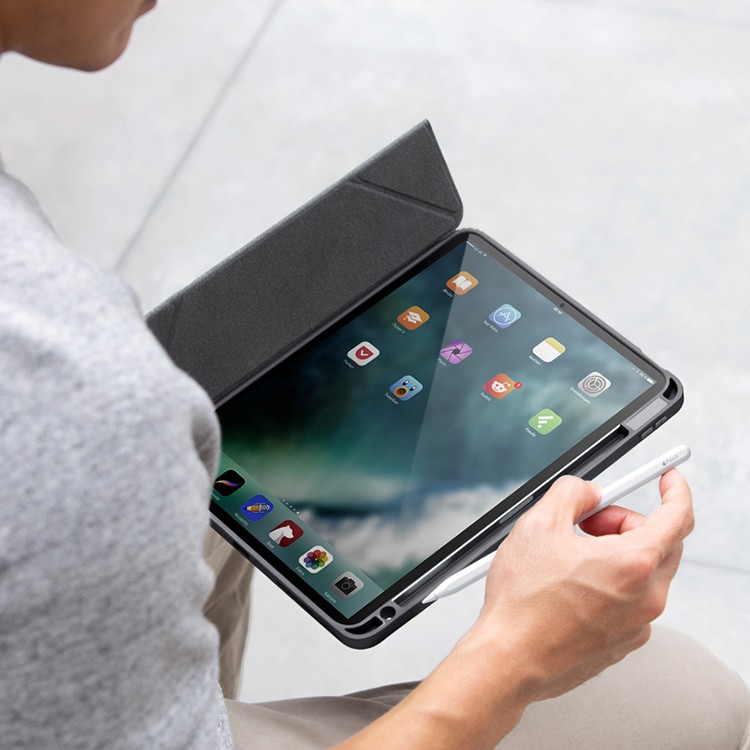 Чехол для iPad Pro 13 Moven Grey, картинка 3