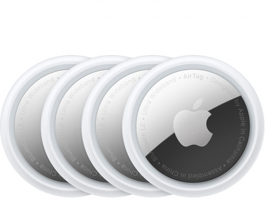 Беспроводная Bluetooth метка Apple AirTag (4 шт)