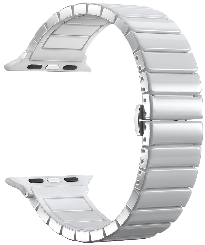 Ремешок керамический Deppa для Apple Watch 38/40mm Белый