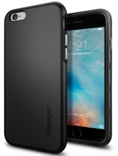 Чехол SGP iPhone 6S Thin Fit - Black