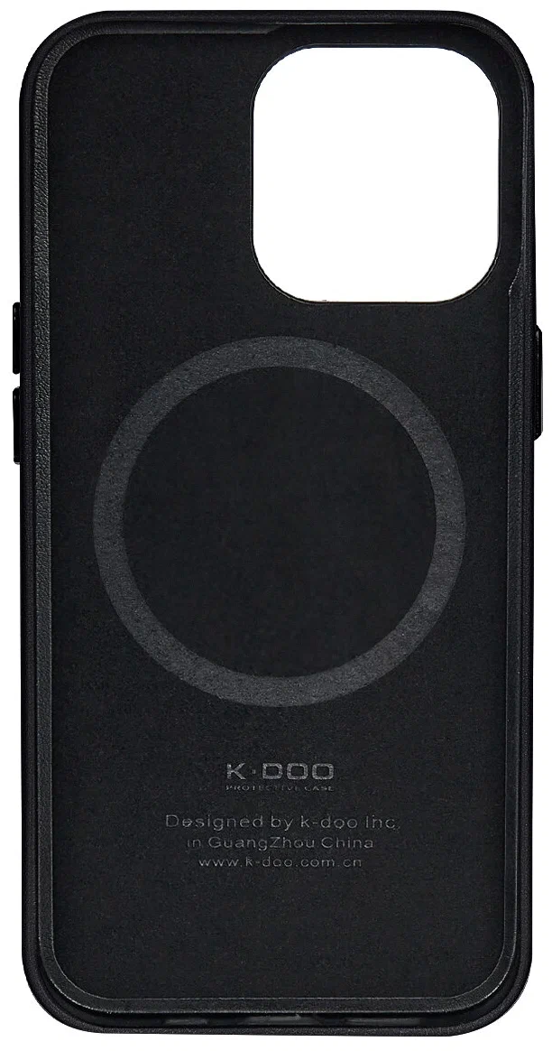 Чехол для iPhone 14 Pro KZDOO MagSafe Noble Black, картинка 4