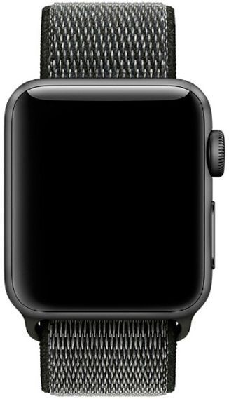 Ремешок нейлоновый для Apple Watch 38/40mm серый, картинка 2