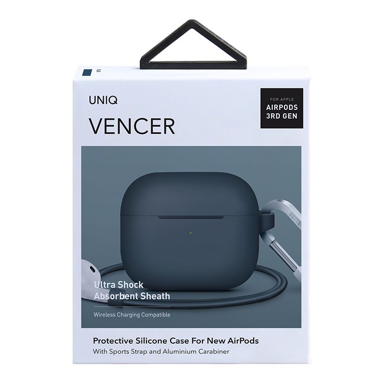 Чехол для AirPods 3 UNIQ Vencer Color Blue, картинка 5