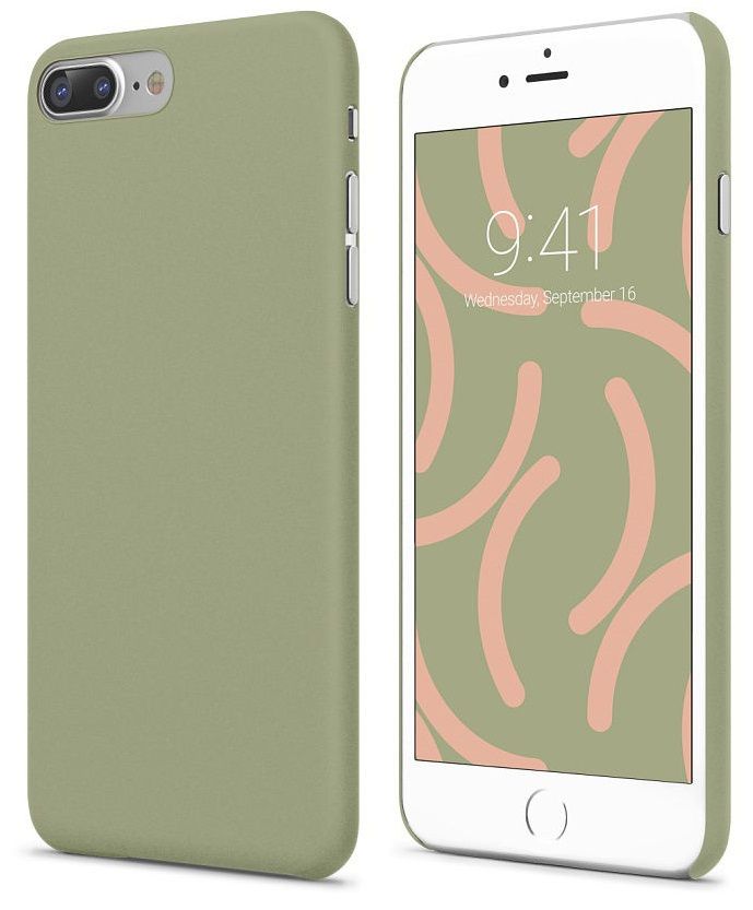 Чехол VIPE Hard Shell Grip Phone 7/8 Plus - Green