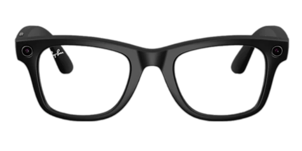 Умные очки RayBan Meta Wayfarer RW4008 Matte Black/Clear to Graphite Green Transitions (155-53 Size)
