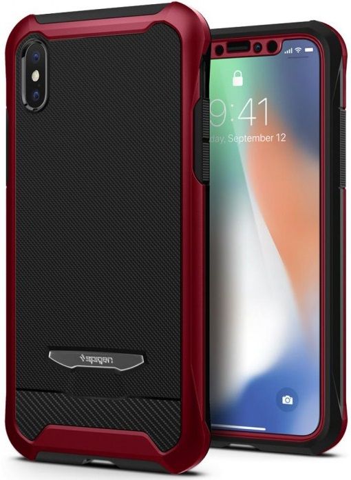 Чехол SGP iPhone X/XS Reventon Metallic Red, картинка 1
