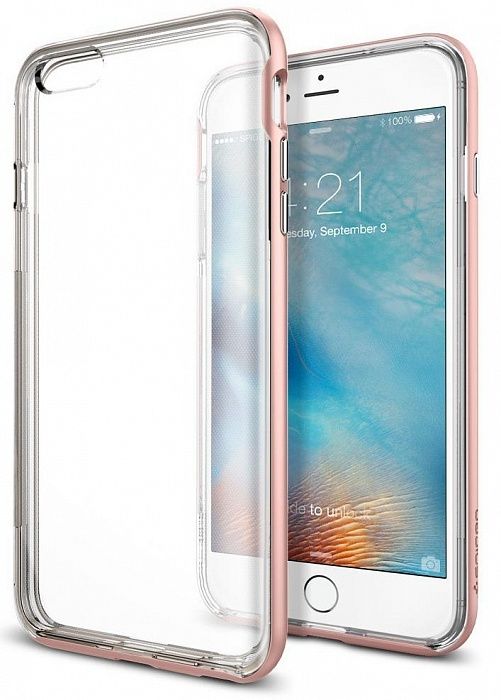 Чехол SGP iPhone 6 Plus Ultra Hybrid (PET) - Rose Crystal, слайд 4