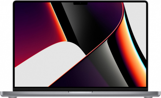 Ноутбук Apple MacBook Pro 16" (Late 2021) MK183 Space Gray (M1 Pro 10C CPU, 16C GPU/16Gb/512Gb SSD)