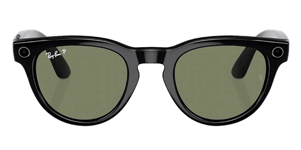 Умные очки RayBan Meta Headliner RW4009 Shiny Black/Polar Green (150 - 50 Size), картинка 1