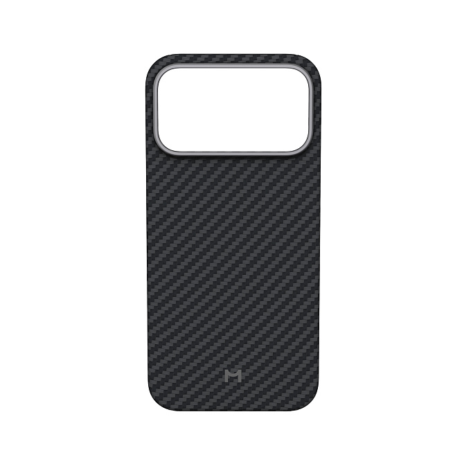 Чехол для iPhone 17 Pro Max Magssory кевлар, MagSafe, Black