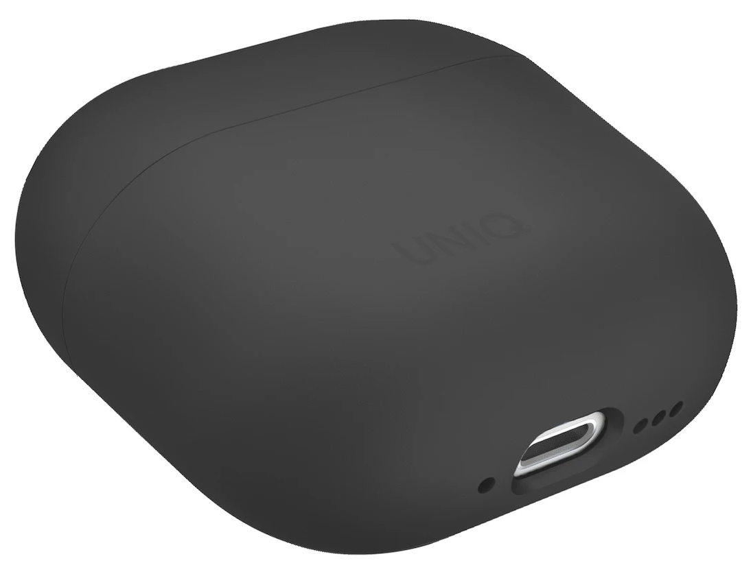 Чехол для AirPods 4 UNIQ Lino Grey, картинка 2
