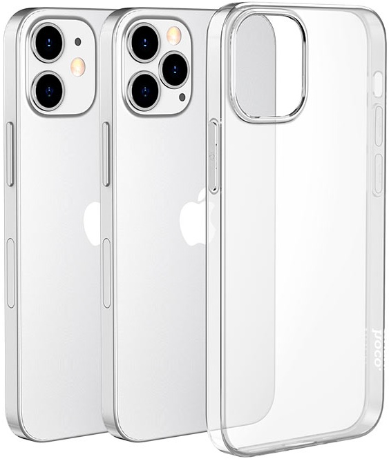 Чехол силиконовый HOCO iPhone 12 / iPhone 12 Pro Creative TPU - Clear