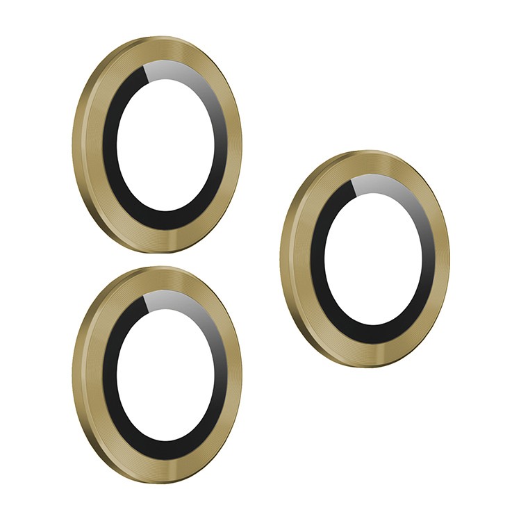 Защитное стекло камеры iPhone 13 Pro/13 ProMax Gold, картинка 1