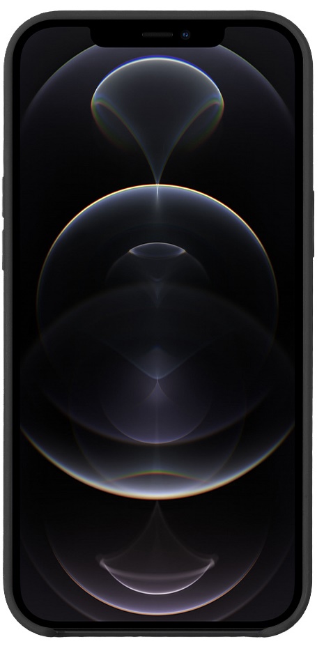 Чехол Deppa Liquid Silicone для iPhone 12 Pro Max Черный, картинка 2