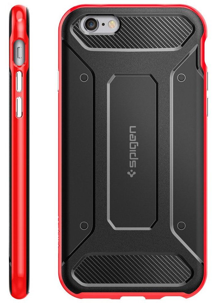 Чехол SGP iPhone 6S Neo Hybrid Carbon - Red, картинка 2