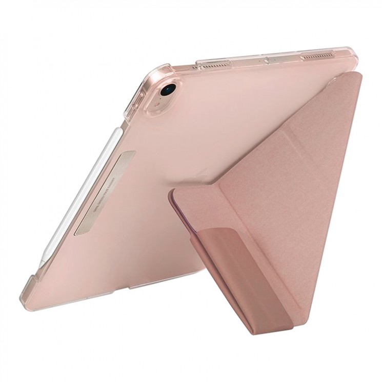 Чехол UNIQ Camden Secure Magnetic Closure для iPad 10.2 (2021), розовый, картинка 2