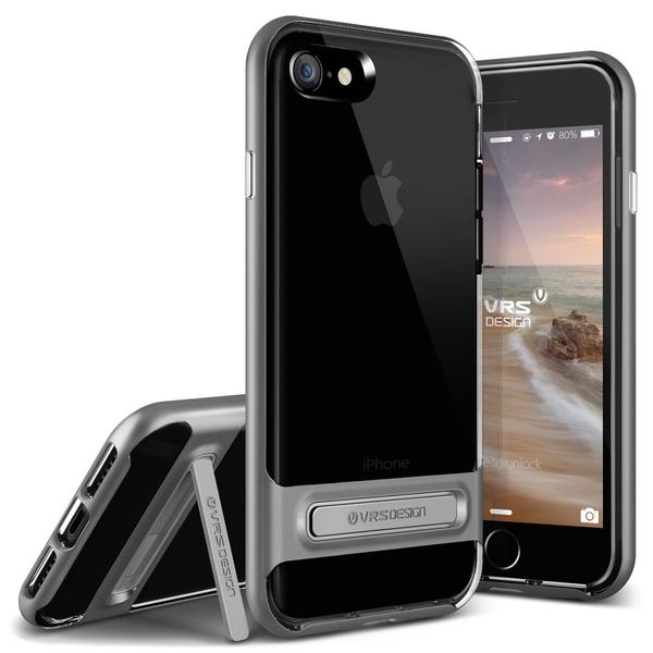 Чехол VERUS Чехол iPhone 7 Crystal Bumper Steel Silver, слайд 1