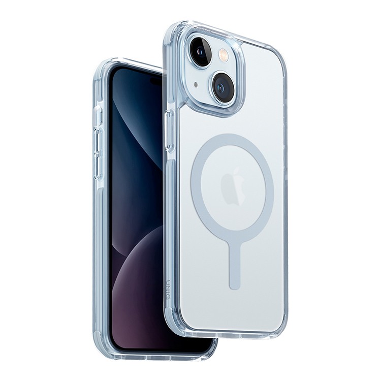 Чехол для iPhone 15 Plus UNIQ Combat Ice blue