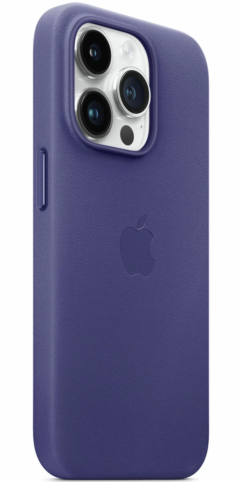 Чехол для iPhone 14 Pro Leather Case Deep Violet, картинка 4