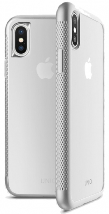Чехол Uniq iPhone X Glacier Frost Extreme - Silver