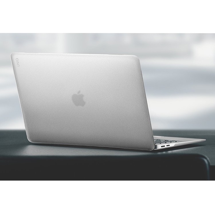 Чехол-накладка UNIQ Claro Webcam Privacy для MacBook Pro 13 2022, матовый прозрачный, картинка 5