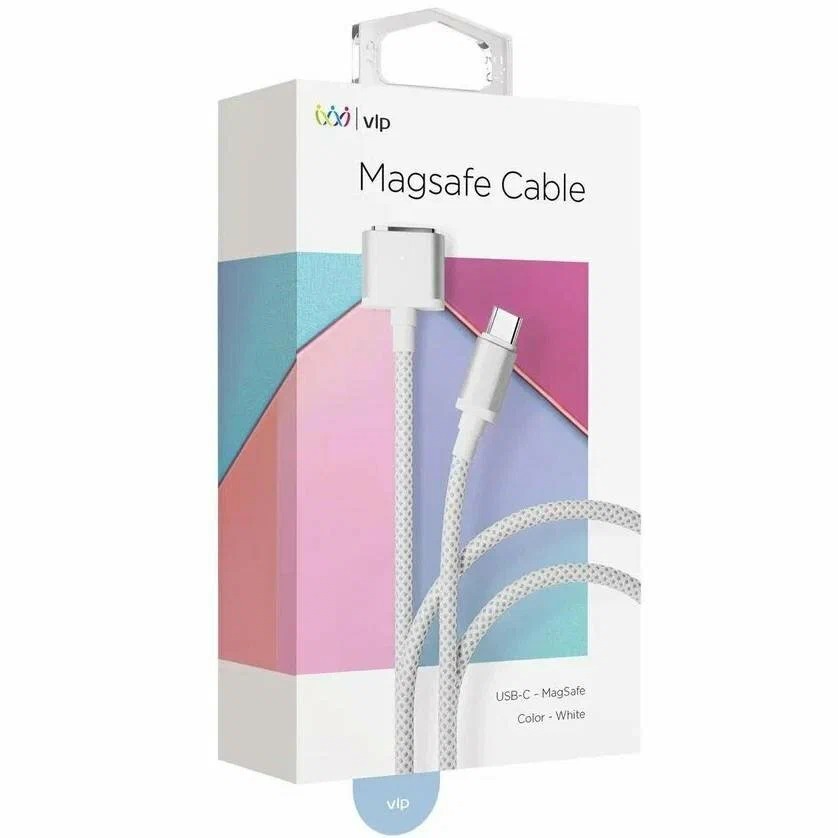 Дата-кабель VLP Cable USB-C MagSafe 2.0м, белый, картинка 2