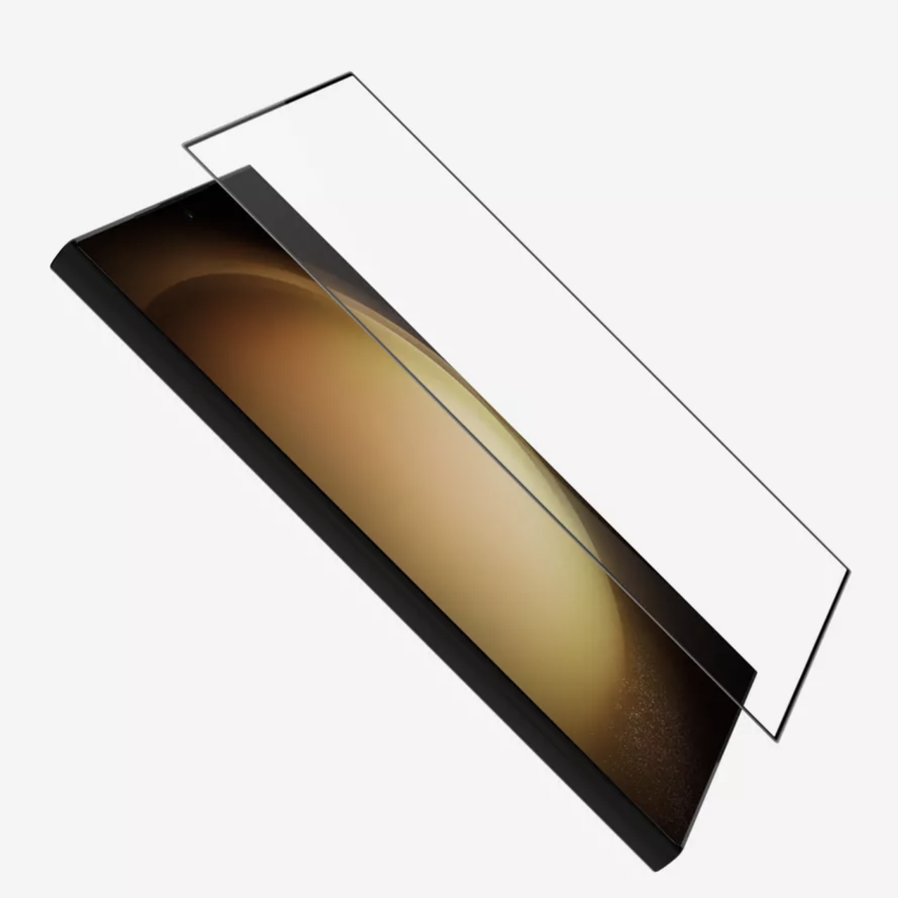 Защитное стекло Samsung Galaxy S24 Ultra Kuzoom Black, картинка 3