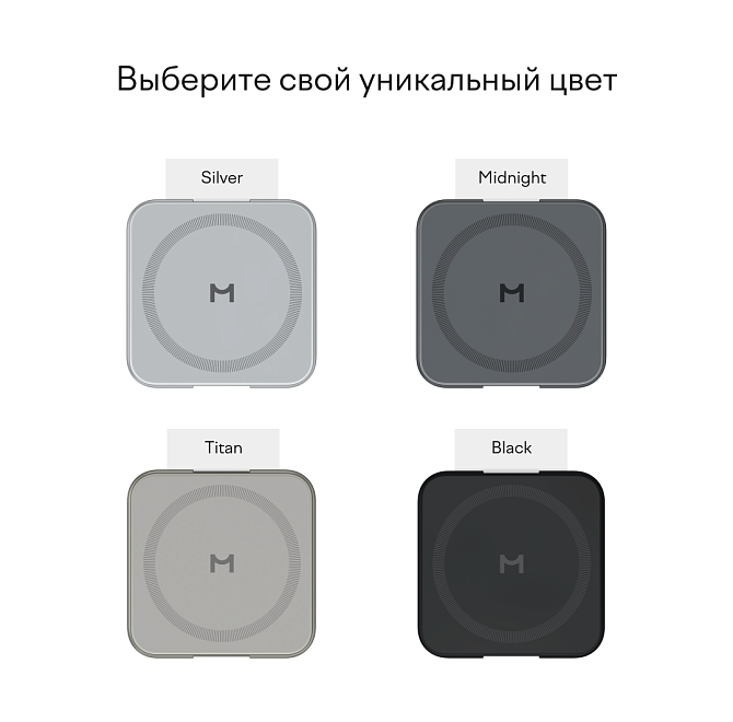 Беспроводное зарядное устройство Magssory 3in1 Fold Pro для Apple, Black, картинка 9