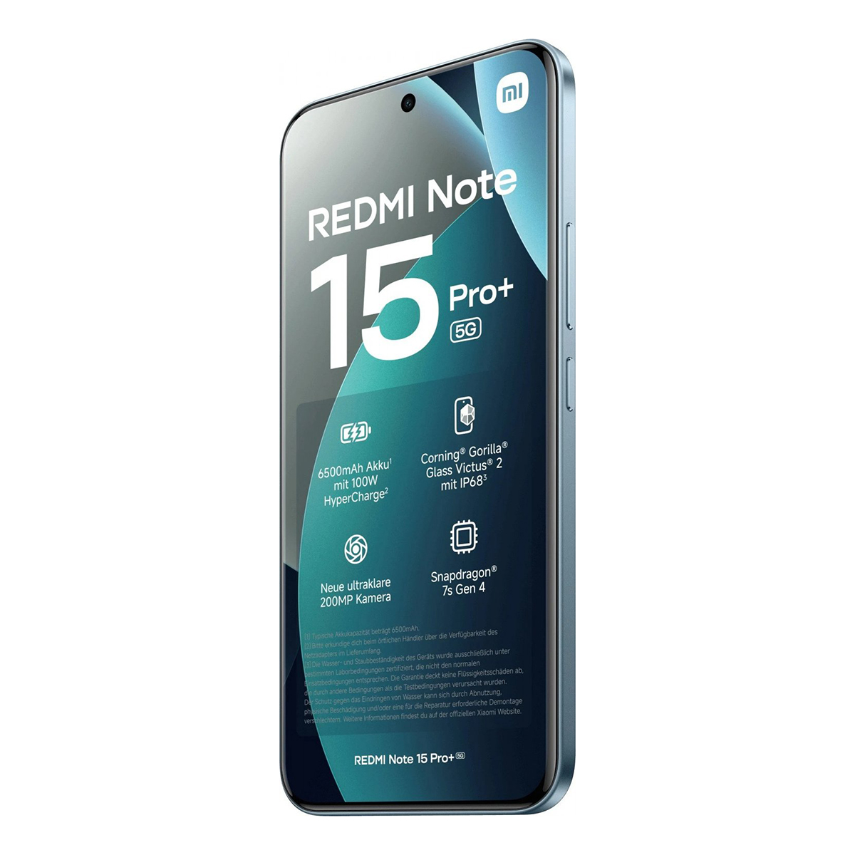Смартфон Xiaomi Redmi Note 15 Pro Plus 5G 12/512Gb Glacier Blue EU, картинка 2