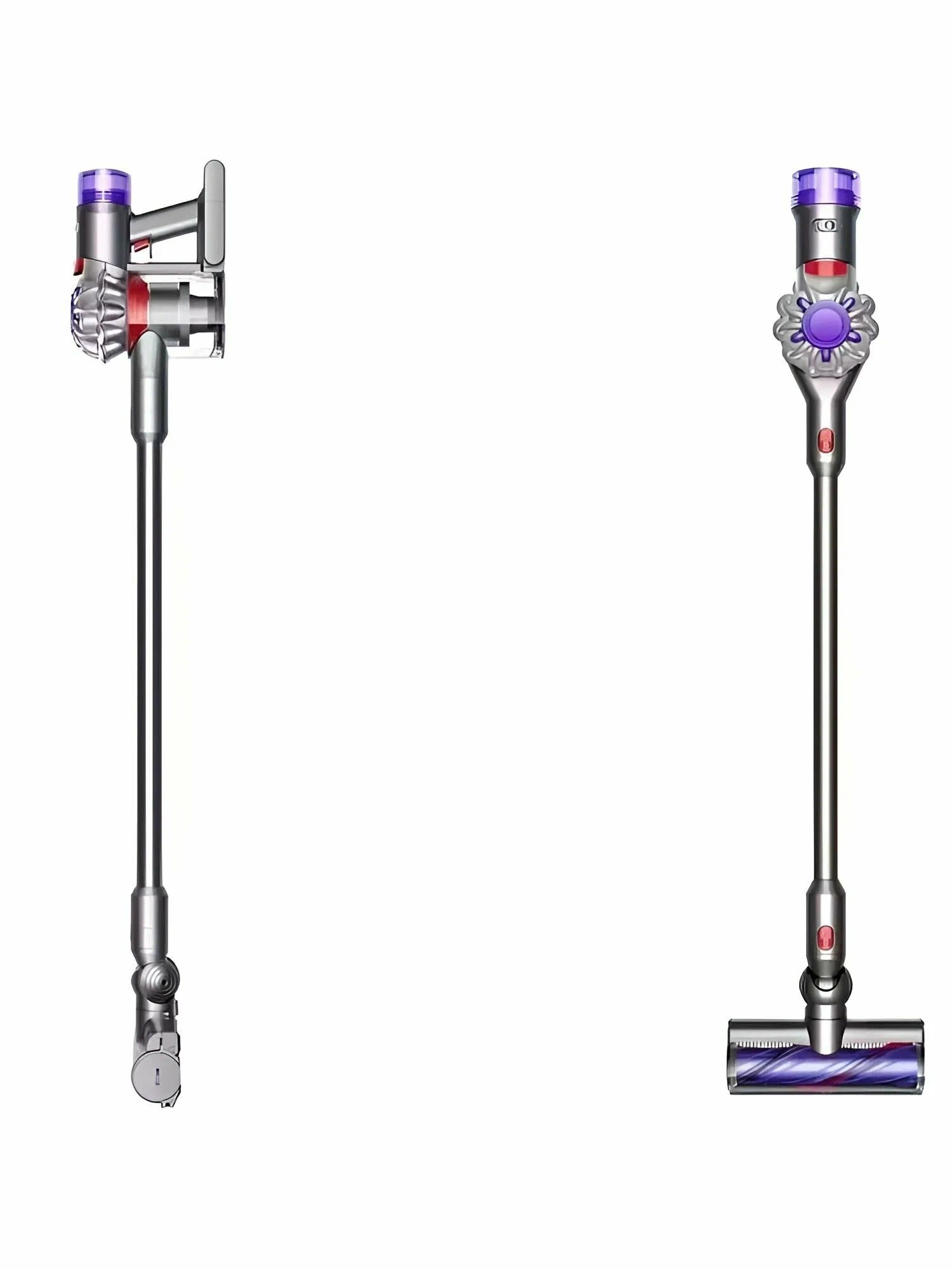 Пылесос Dyson V8 Advanced Silver/Nickel, картинка 7