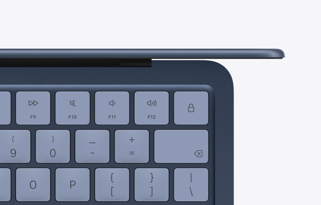 Ноутбук Apple MacBook Neo 13" Indigo (Early 2026) MHFF4 (6C CPU/5C GPU/A18/8Гб/256Гб SSD), картинка 6
