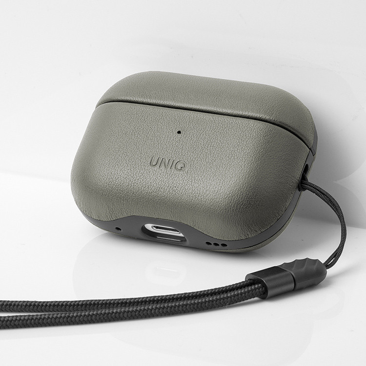 Чехол для AirPods Pro 2 UNIQ Terra Lichen Green, картинка 2