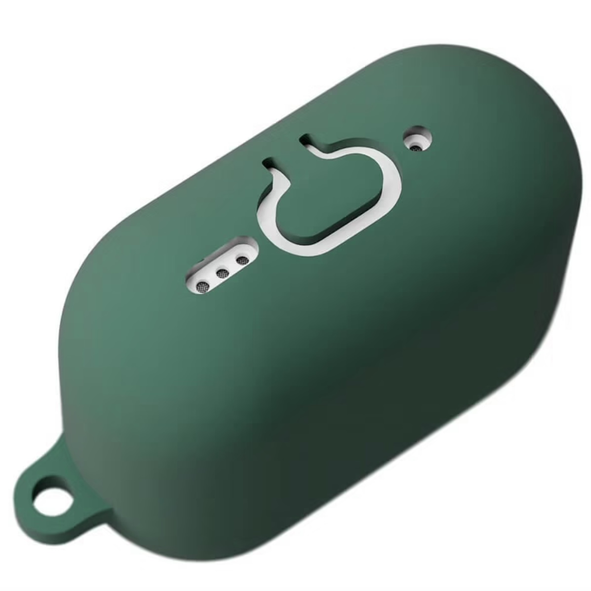 Чехол для AirPods 4 VLP Charm Case, темно-зеленый, картинка 2