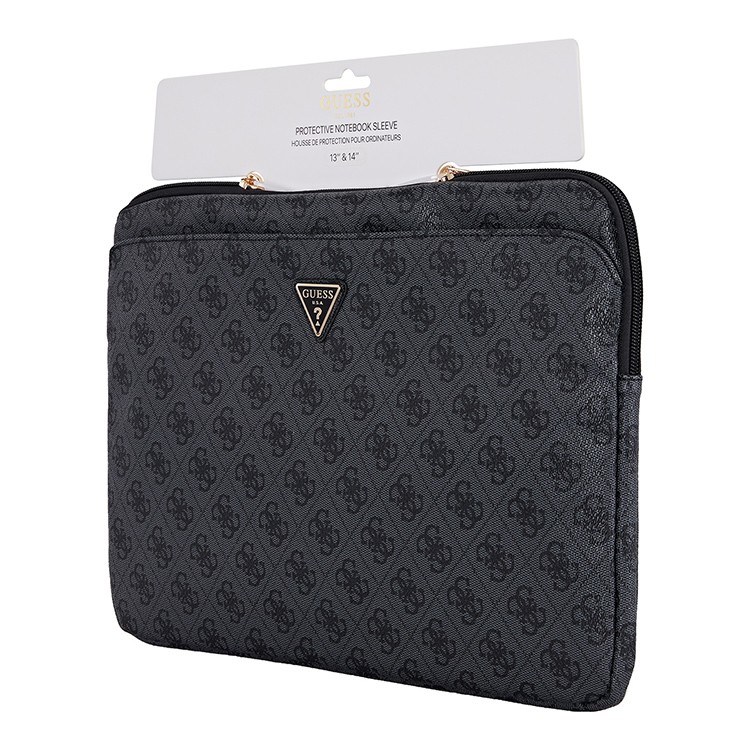 Сумка GUESS для MacBook 13"/14" Sleeve Stripes Black, картинка 4