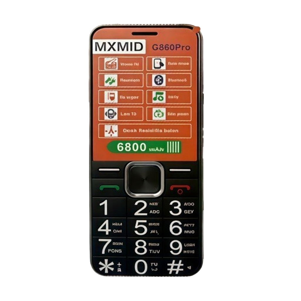 Мобильный Телефон MXMID G860 Pro Black