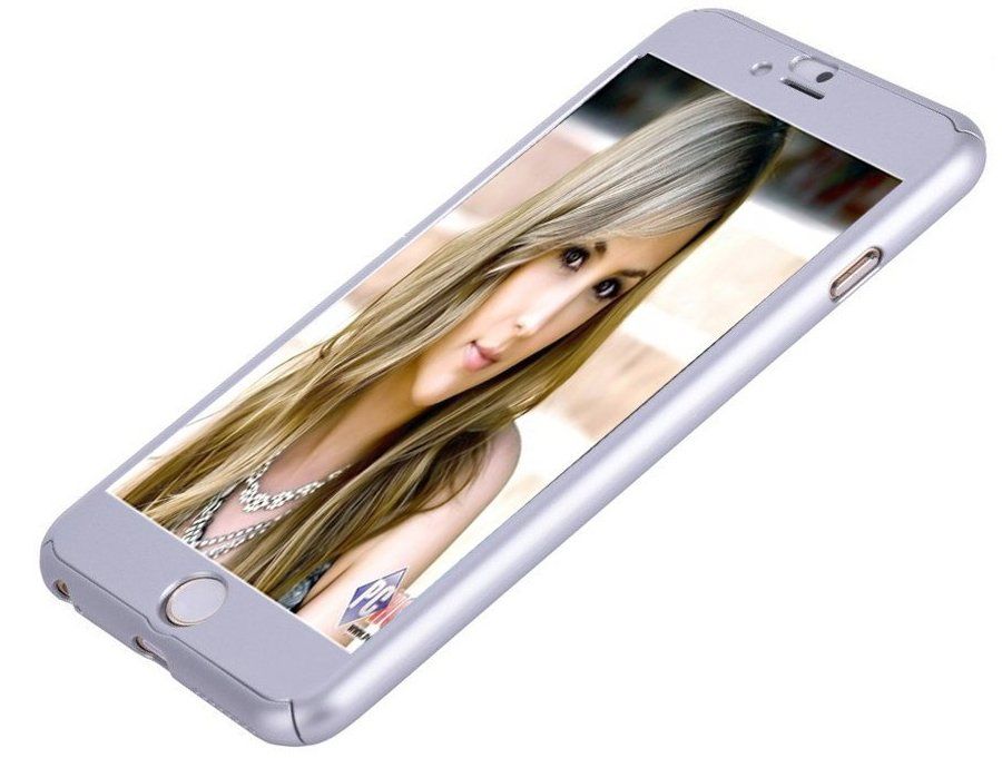 Чехол iPacky iPhone 6S Plus Case - Silver, картинка 2