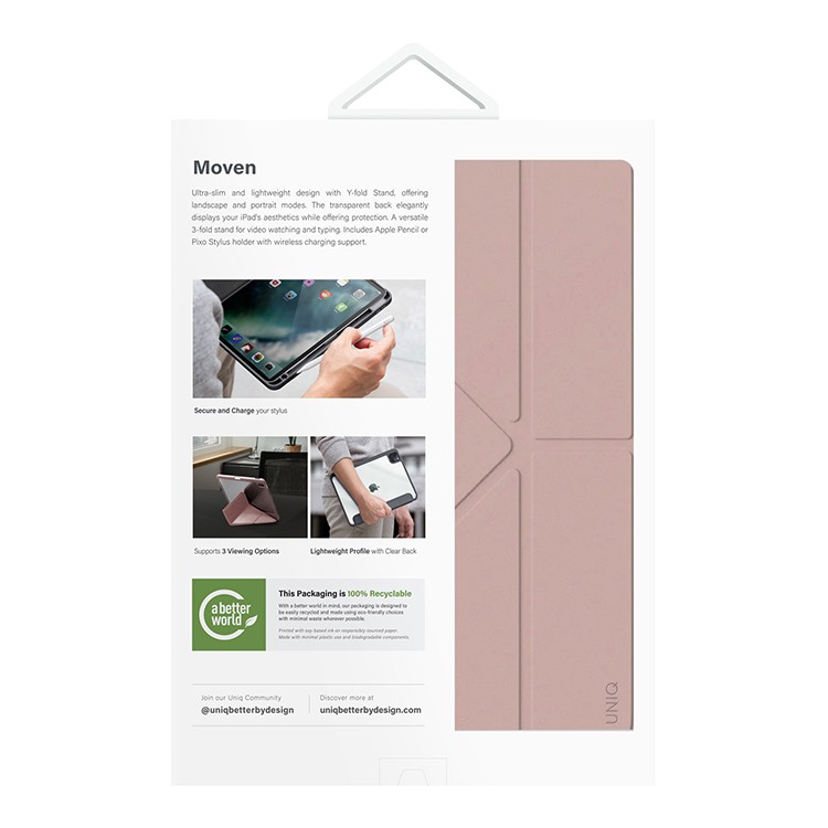 Чехол для iPad Air 11 (2024/2025) Moven Pink, картинка 6