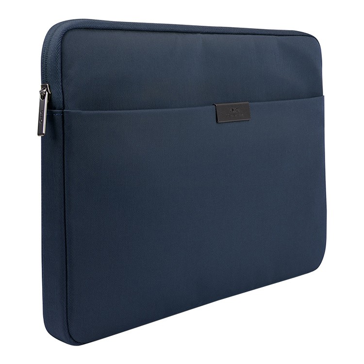 Сумка UNIQ Bergen Nylon Laptop sleeve для MacBook Pro 14, синяя , картинка 2